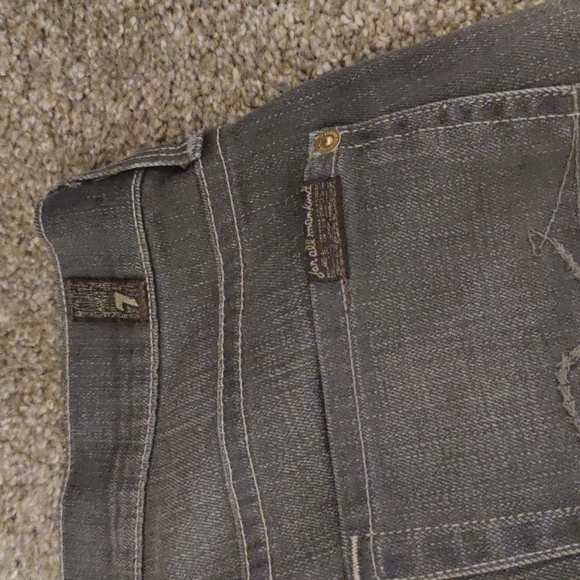 Gray - 7 for all mankind jeans - Picture 4 of 6